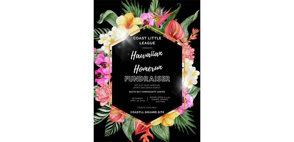 Hawaiian Homerun Fundraiser 