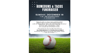 HOMERUNS AND TACOS FUNDRAISER